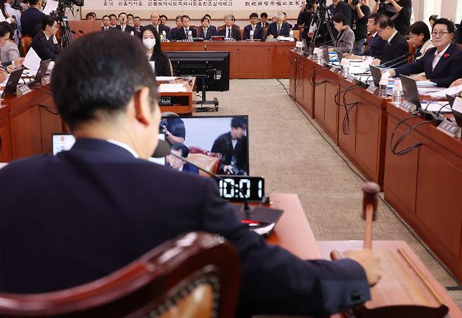 7일 국회에서 법제사법위원회의 대법원 등에 대한 국정감사가 열리고 있다. (사진=연합뉴스)