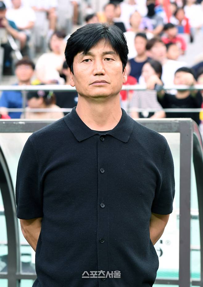 김천 상무 정정용 감독. 박진업 기자 upandup@sportsseoul.com