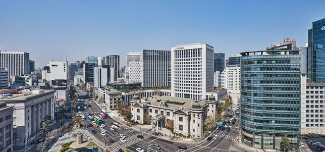 서울 남대문로 한국은행 전경. ⓒ한국은행