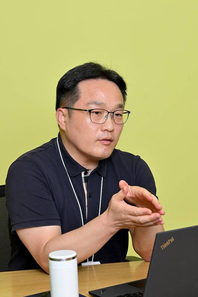 이승필 유한킴벌리 환경경영팀장. 사진=서범세 기자