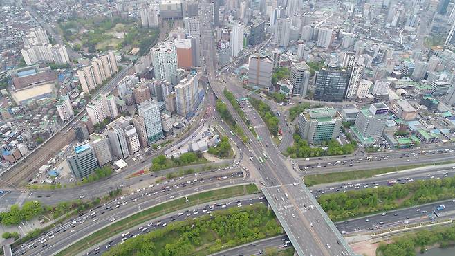 서울 영등포구 영등포 고가차도의 현재 모습. <서울시>