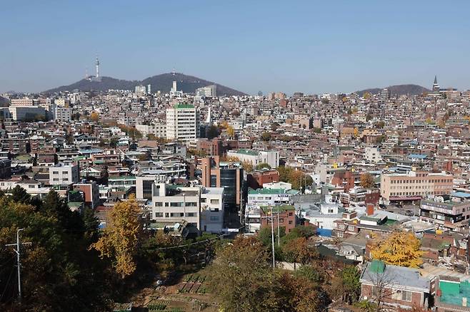 서울 용산구 한남4구역 전경. [매경DB]