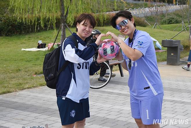 9일 서울 양천구 해마루 축구장에서 ‘2024 레울컵’이 열렸다. 사진=이영재 기자