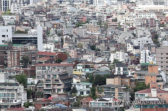 빌라 밀집지역  (서울=연합뉴스) 류영석 기자 = 서울의 한 빌라 밀집 지역의 모습. 2024.9.22 ondol@yna.co.kr