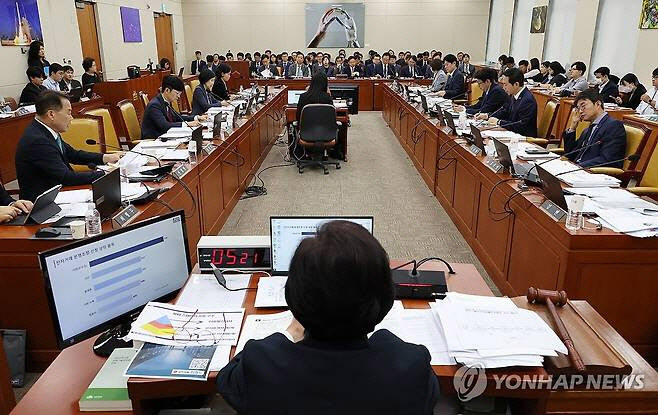 10일 국회 과학기술정보방송통신위원회 국정감사(사진=연합뉴스)