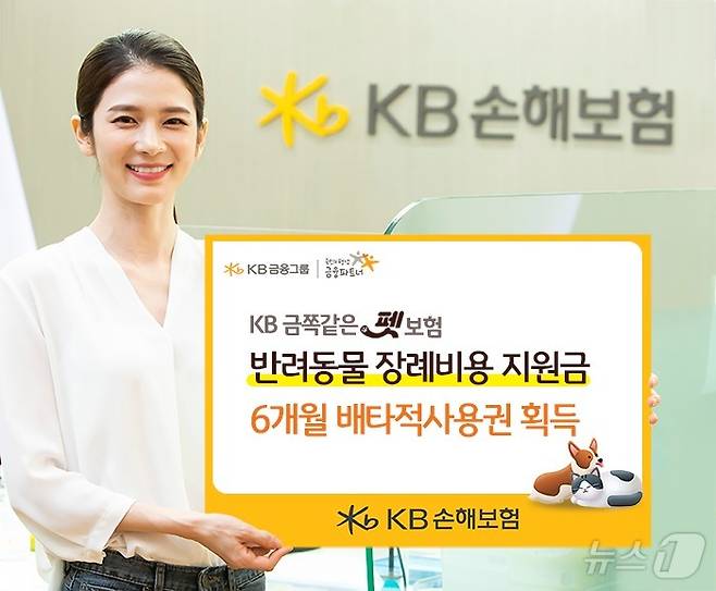 KB손해보험 반려동물 장례비용 지원금 배타적사용권 획득/사진제공=KB손해보험