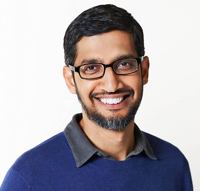 순다르 피차이 구글 겸 알파벳 최고경영자(CEO). [순다르 피차이 인스타그램 캡처]