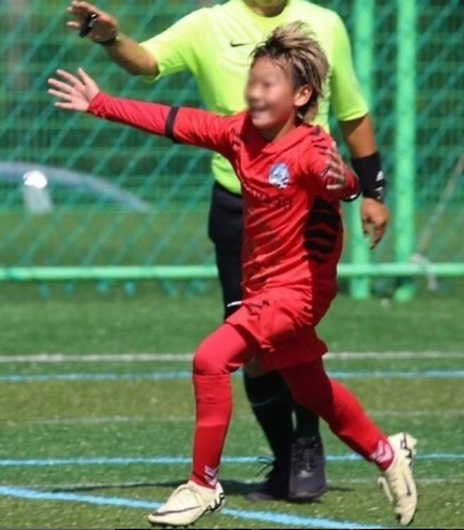 [서울=뉴시스] 이시안 군. (사진=이수진 인스타그램 캡처) 2024.10.10. photo@newsis.com  *재판매 및 DB 금지