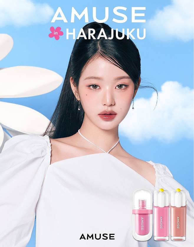 어뮤즈는 13일까지 일본 트렌드의 중심이자 쇼핑 성지인 시부야 'XYZ 도쿄'에서 '어뮤즈 인 하라주쿠 : 듀 가든'을 주제로 팝업스토어를 열고 고객, 인플루언서, 미디어를 대상으로 대규모 행사를 진행한다.(어뮤즈제공)