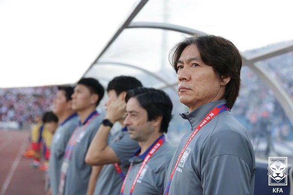 홍명보 대한민국 남자 축구대표팀 감독. 대한축구협회 제공