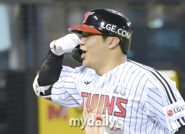 2024년 9월 4일 서울 잠실야구장에서 열린 '2024 신한 SOL Bank KBO 리그' SSG 랜더스-LG 트윈스 경기. LG 문보경./마이데일리