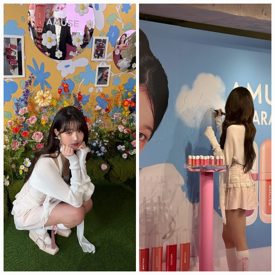 그룹 아이브의 장원영이 감각적인 플라워 콘셉트로 물들인 매력을 발산했다.사진=장원영 SNS