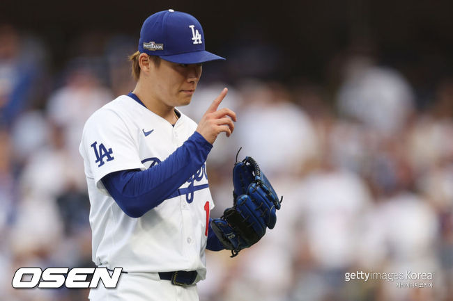 [사진] LA 다저스 야마모토 요시노부. ⓒGettyimages(무단전재 및 재배포 금지)