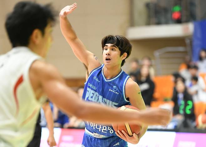 한국가스공사의 벨란겔 [KBL 제공. 재판매 및 DB 금지]