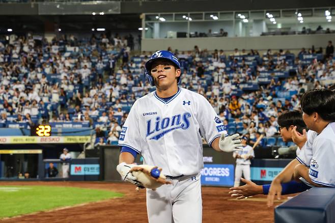 삼성 김영웅. 삼성 제공