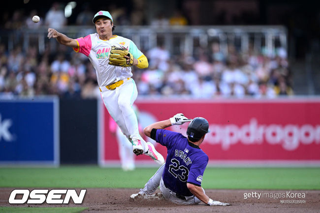 [사진] 샌디에이고 김하성. ⓒGettyimages(무단전재 및 재배포 금지)