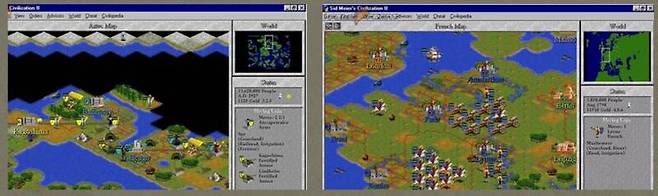 익숙한 모습이 보이기 시작한 문명2