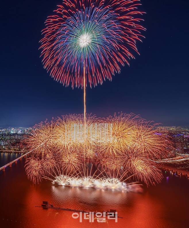 2024년 서울세계불꽃축제 모습(사진=㈜한화)