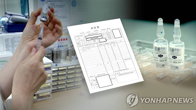 가짜 처방전으로 의료용 마약 마구…병원들 무더기 적발 (CG) [연합뉴스TV 제공]