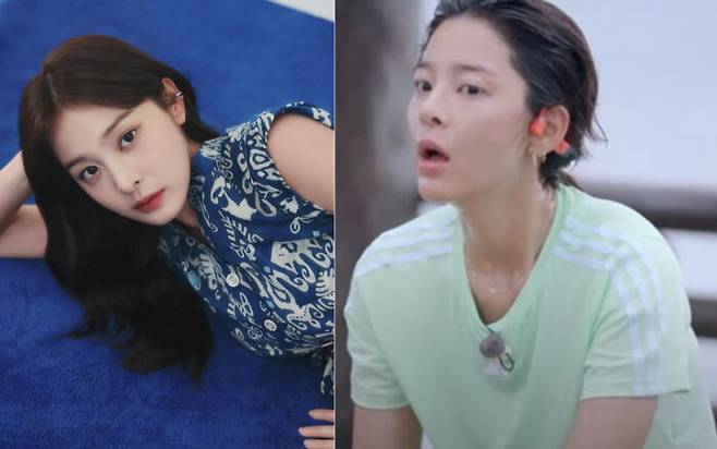 배우 설인아가 달리기 중 갑작스러운 옆구리 통증을 호소했다. [사진=tvN '무쇠소녀단' / 설인아 인스타그램]