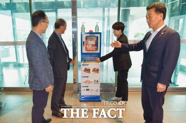 임달희 공주시회 의장이 대표발의한 '공주시 응급의료 지원에 관한 조례 일부개정조례안'이 입법예고 중이다. /공주시의회