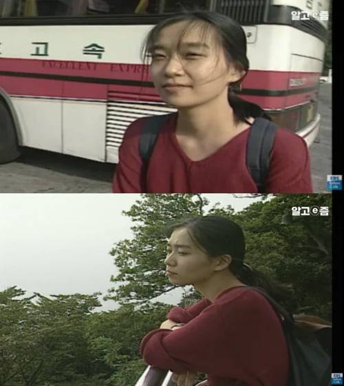 1996년 방영된 EBS '문학 기행 - 한강의 여수의 사랑' 편은 27살이던 한강 작가가 여수의 이곳저곳을 여행하는 내용으로 구성됐다. /유튜브 'EBS 교양'