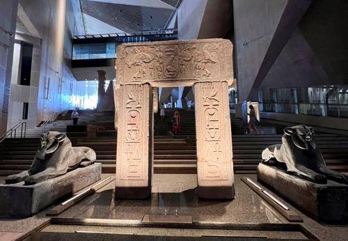 일부 시범 개관한 이집트 대박물관 [로이터=연합뉴스]