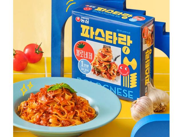 농심의 파스타에 대한 관심을 확인할 수 있는 제품 '파스타랑'/사진제공=농심