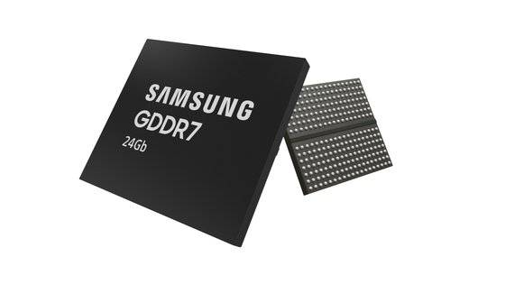 삼성전자 24Gb GDDR7 D램 제품 이미지. 사진 삼성전자