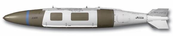GBU-31 JDAM키트를 장착한 Mk84 범용폭탄 / 사진=퍼블릭 도메인