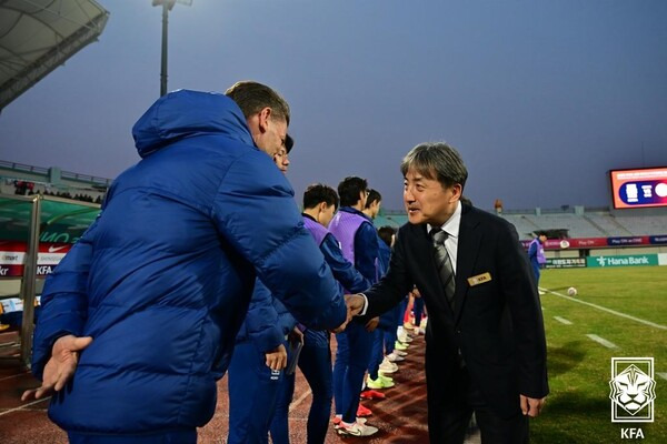 대한축구협회(KFA) 김정배 부회장. 사진┃KFA