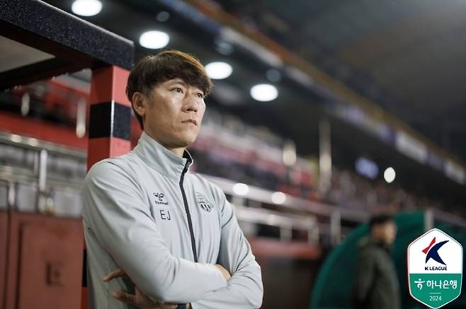 수원 FC 김은중 감독. 사진=한국프로축구연맹