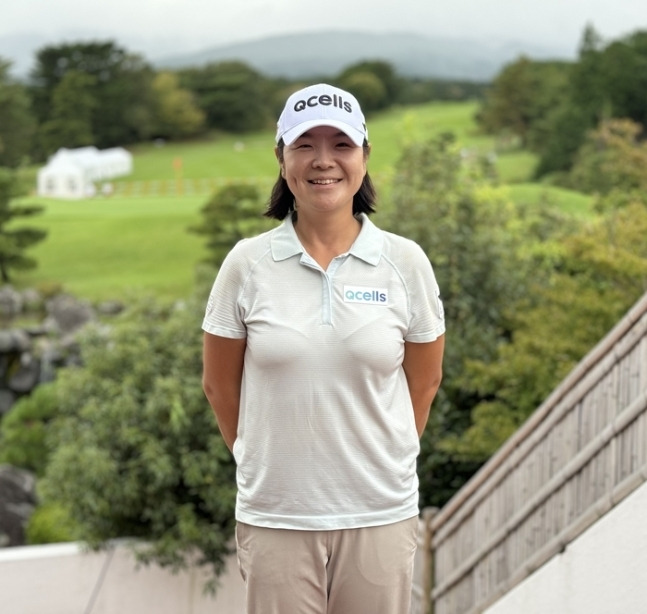 일본여자프로골프(JLPGA) 투어 노부타그룹 마스터스 정상에 오른 이민영. 임정우 기자