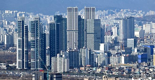 서울 성동구 서울숲 트리마제 및 일대 모습. 임세준 기자