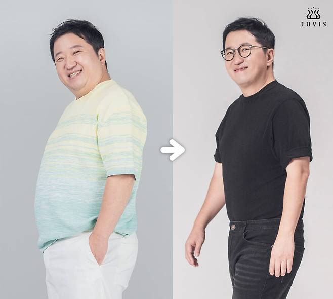 10KG 감량에 성공한 개그맨 정형돈