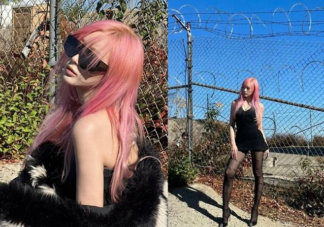 그룹 에스파 지젤이 아찔한 섹시미를 드러냈다. /사진=지젤 인스타그램