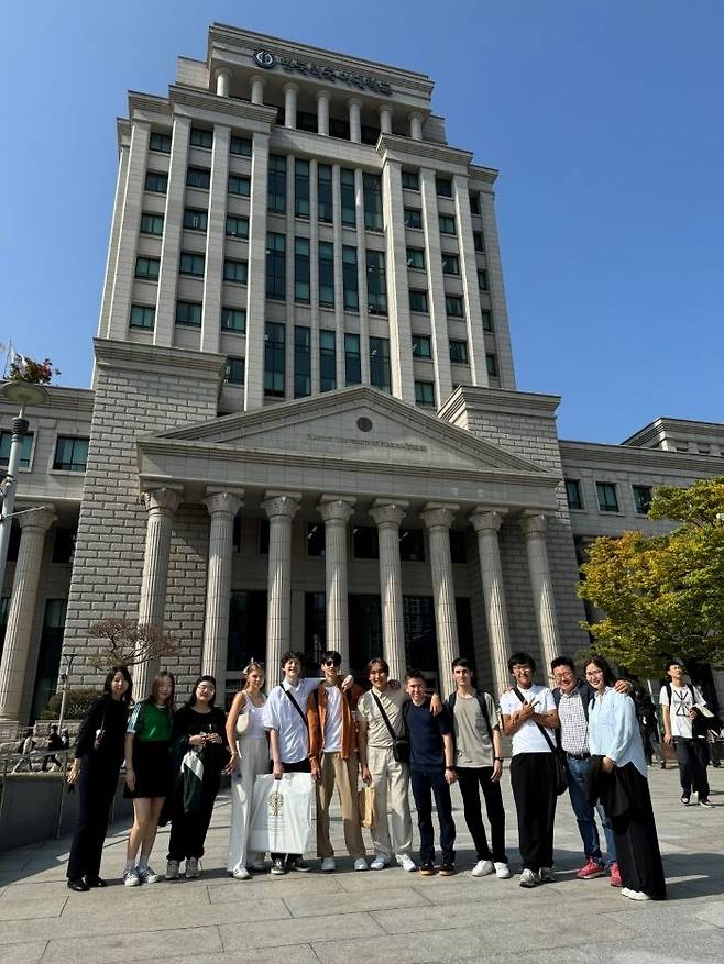 사하-한국학교 방문단, 한국외대 방문 (사진=한국외대 제공) *재판매 및 DB 금지