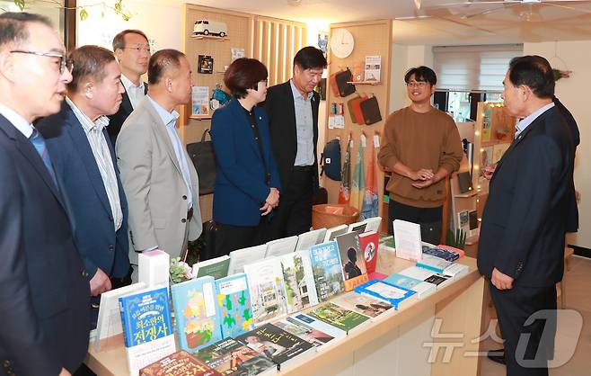 완도군, 청년 상가 완생 개소 (완도군 제공)/뉴스1