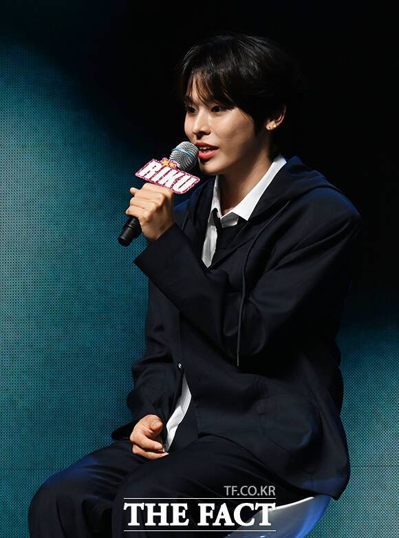 그룹 NCT WISH(엔시티 위시) 멤버 리쿠가 활동을 잠시 멈춘다. /배정한 기자