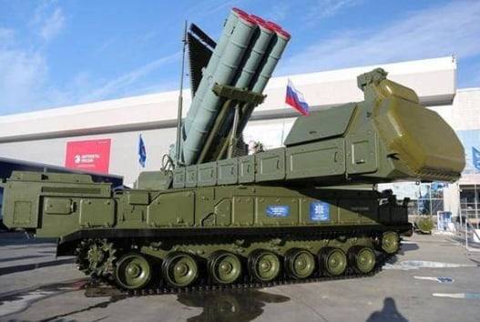 러시아 중거리 지대공 미사일 시스템 Buk-M3. /X(옛 트위터)