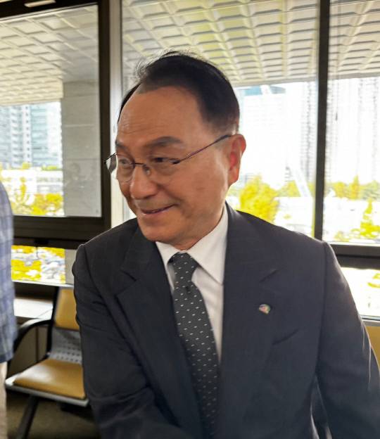 박상돈 천안시장. 김지현 기자.