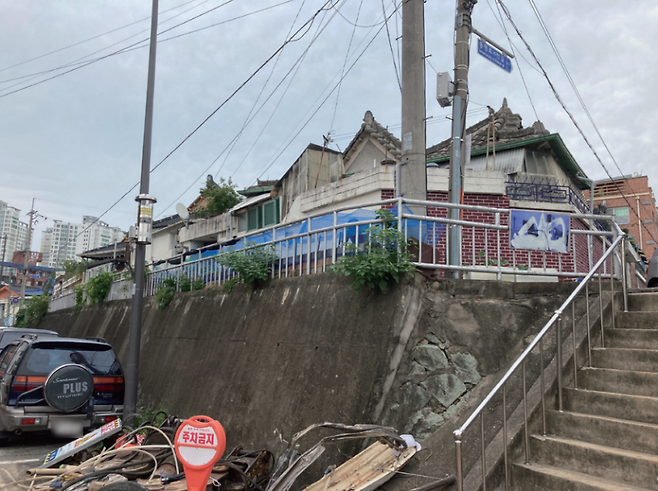 광주광역시 동명동 소재 광주형무소 옛터. 현재는 주택가가 들어서 있다. (사진, 제주4·3기념사업위원회)