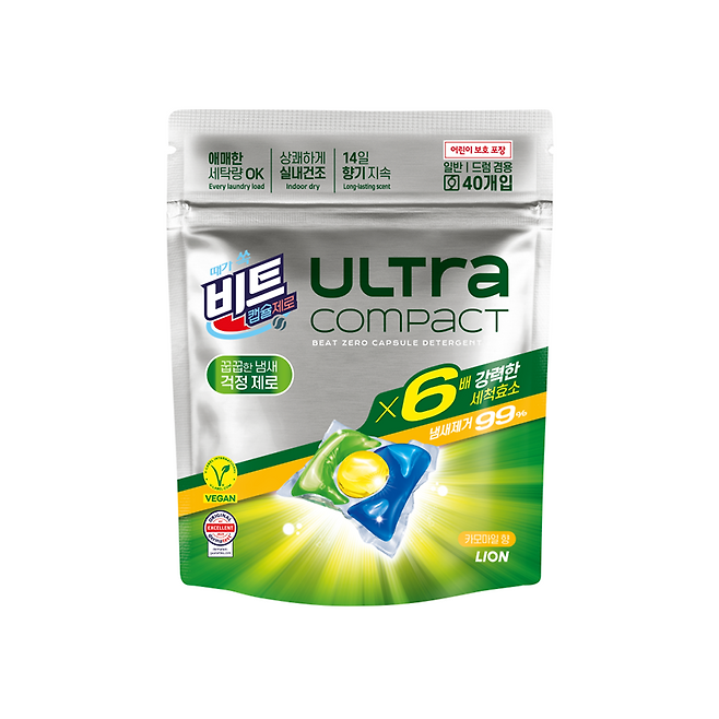 비트 울트라콤팩트 실내 건조: 탈취 기능 좋은 실내 건조용, 애플 블로섬 향, 중성~약알칼리성 4kg용 40개입+5개 1만1천9백원.