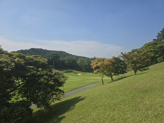 한림용인CC 코스 모습. 이 골프장은 45번 국도에서 5분 거리에 있어 접근성이 좋다. 함종선 기자