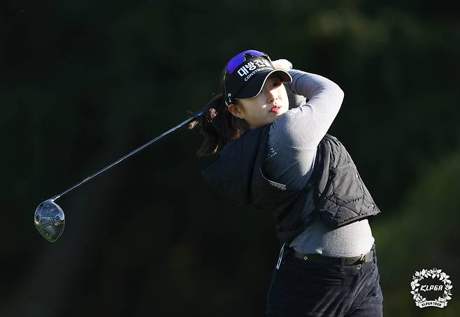 임진영의 티샷. [KLPGA 제공. 재판매 및 DB 금지]