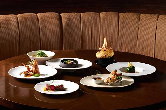 부산롯데호텔 중식당 도림에서 만추미식 메뉴. [사진=부산롯데호텔]