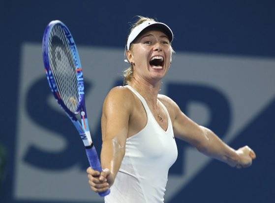 마리아 샤라포바. AP=연합뉴스