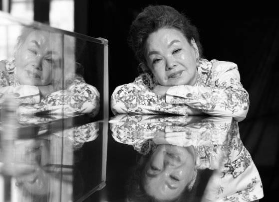 뮤지컬 '친정엄마' 출연 때 모습. 권혁재 기자