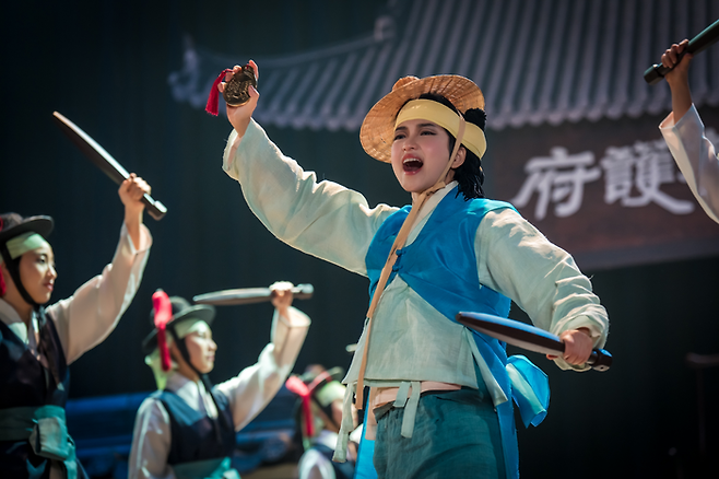 tvN 드라마 ‘정년이’의 한 장면. tvN