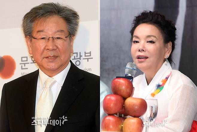 최불암, 김수미. 사진 ㅣ스타투데이DB